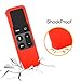 Remote Case for Apple TV 4K/4th Generation, Silicone Remote Cover Sleeve Lightweight [Anti Slip] Shock Proof Skin Protective Case for Apple TV 4K Siri Remote Controller (Red)
