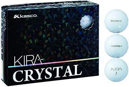 キャスコ キラクリスタル ゴルフボール 3ケ 海外 ホワイト 3個入り