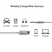 Pixel 2 USB C to 3.5mm Audio Aux Adapter, AirsFish Type C to 3.5mm Male Stereo Converter Cable, Hi-Fi/DAC Chip Headphone Cord for Pixel 2XL, Moto Z2, Samsung S8/N8, Nexus. 1.2m (Silver)