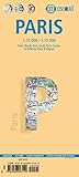 Laminated Paris Map by Borch (English, Spanish, French, Italian and German Edition) by 