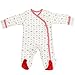 Babysoy Organic Cotton Pattern Footie (Baby) - Bird-0-3 Months