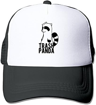 Mesh Hat Trash Panda Cartoon Cute Snapback Hats Unisex Cap