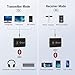 TaoTronics TT-BA07 Bluetooth Stereo Audio Music Receiver and Transmitter 2-In-1 Adapter for Audio Devices (Renewed)
