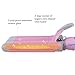 3 Barrel Curling Iron, PrettyQueen Fast Heating Curlers for Long Hair Waving Irons with LCD Display Hair Crimping Ceramic Curling Irons, Pink