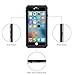 Waterproof Case for iPhone 6/6s [4.7-Inch Version], ALOFOX Clear Shockproof iPhone 6 Swimming Case-Retail Packaging Black+Transparent
