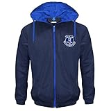 Everton FC Official Football Gift Mens Shower Jacket Windbreaker Large