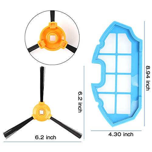 image for LAMPTOP 16 Packs Accessories Kit for Ecovacs Deebot N79S N79 Robotic V