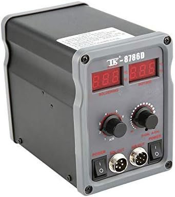 Lovescenario TAIKD 2 In 1 Digital Rework Soldering Station Hot Air Blower Heat Gun Welding Solder Iron Repair Tool Unique's