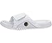 Nike Jordan Mens Jordan Hydro XIII Retro White/Metallic Silver Sandal 9 Men US
