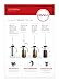 Osaka Glass Cold Brew Coffee Maker & Tea Maker - Airtight Seal, 1L / 34oz Glass Pitcher with Removable Stainless Steel Filter - Brew Iced Coffee and Tea Okunion
