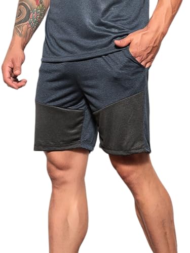 Genérico Kit 4 Shorts Masculino Dry Fit Academia Fitness Com Bolsos Malha Fria