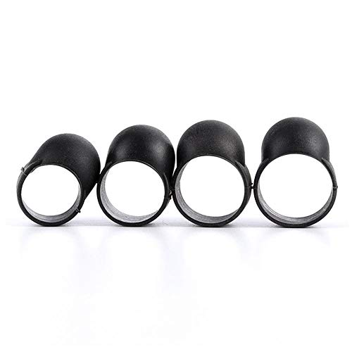 S WIDEN ELECTRIC 4PCS Steel Tongue Drum Finger Sleeve Knocking, Drum Finger Picks, Playing Finger Cover, Drum Finger Ring