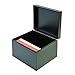 STEELMASTER Steel Card File Box, Fits 6 x 9 Index Cards, 900 Card Capacity, 9.5 x 7 x 8.5 Inches, Black (263869BLA)