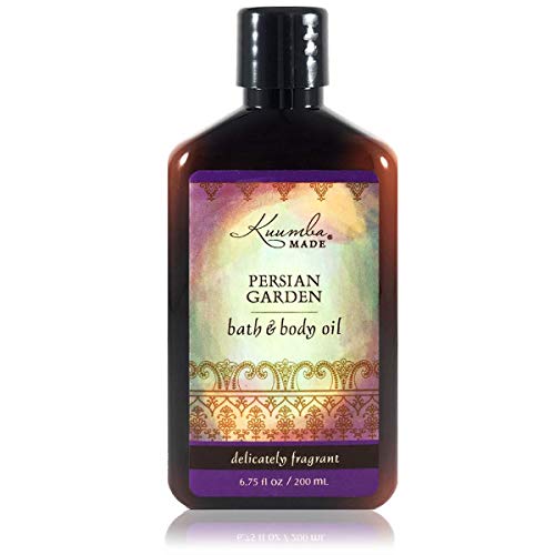 Kuumba Made Persian Garden Bath Body Oil, Certified Organic,