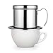 Coffee Maker Pot, Stainless Steel Vietnamese Coffee Drip Filter Maker Single Cup Coffee Drip Brewer - Portable for Home Kitchen Office Outdoor Use - Best Gift Choice for Baristas and Coffee Lovers