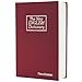 Readaeer Dictionary Diversion Secret Book Safe Portable Travel Box with Key Lock Steel Large-Red