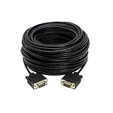 Cables Direct Online 100FT SVGA Monitor Cable, Male to Male 1080P Super VGA Display Cord for PC Projector Laptop TV