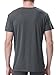 DAVID ARCHY Men's Undershirt Bamboo Rayon Moisture-Wicking T-Shirts Stretch Crewneck Tees for Men, 3-Pack (M, Black/Dark Gray/Light Gray)