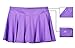 Women's Gym Dri-fit Athleta Skorts with Underwear Covered (Purple, Large)