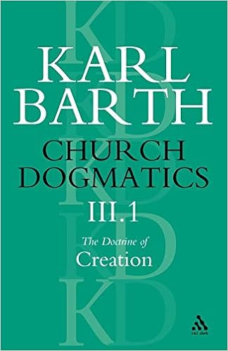 Church Dogmatics The Doctrine Of Creation The Work Of Creation Church Dogmatics Iii 1 Barth Karl 9780567050793 Amazon Com Books