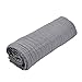 Super Soft Comfortable Newborn Infant Muslin Gauze Cotton Warm Baby Bath Towels Swaddle Blanket (Gray)