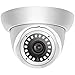 FULUVA UltraHD 4MP Dome POE IP Camera Video Surveillance, 100ft IR NightVision Motion Detection,IP66 Weatherproof, 90°Angle,3.6mm Lens