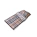 OUTRY Travel and Camping Sheet, Sleeping Bag Liner/Inner, Lightweight Summer Sleeping Bag - Plaid (Material: 100% Cotton) - M£º45.3