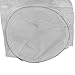 Tenozek (50pcs Chinese Sky Kongming Lanterns Fire Fly Candle Lamp for Wish Party Wedding (US Stock) (White)