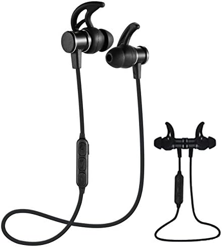 Bluetooth Headphones,Veemoo Bluetooth Earphones wireless earbuds Stereo Magnetic Earbuds,In Ear Stereo Heavy Bass Rechargeable Slim Comfort Earbuds Built-in Mic for Sport Gym Running Exercise Jogging