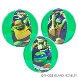 1 Dozen inflatable TEENAGE MUTANT NINJA TURTLE Beach Balls (16in each) / Theme Party Favor / Decor / Gift / Prize / Giveaway