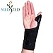 MEDIZED Arthritis Thumb Splint Adjustable Thumb Support with Fastening Straps Thumb Stabilizer Perfect for Treating Arthritis, Sprains, Strains, Trigger Thumb (Right Hand)