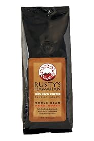 ラスティーズハワイアン 100%カウコーヒー ダーク(深煎り) 113g (豆)