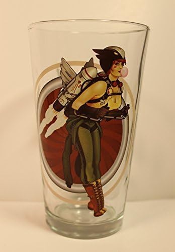 Hawkgirl DC Bombshell Series 'Toon Tumbler 16 Oz. Pint Glass by PopFun