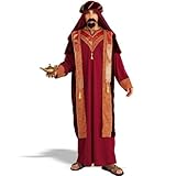 Forum Novelties Men's Adult Sultan Costume, Red/Gold, Standard