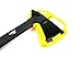 Firebird Camping Axe Set GANZO FSA01-YE 14 inch-Lightweight Portable Multifunctional Small Camp Hatchet Tool with Fiberglass Handle Best Survival Saw and Flint for Camping Hiking Outdoor Adventures
