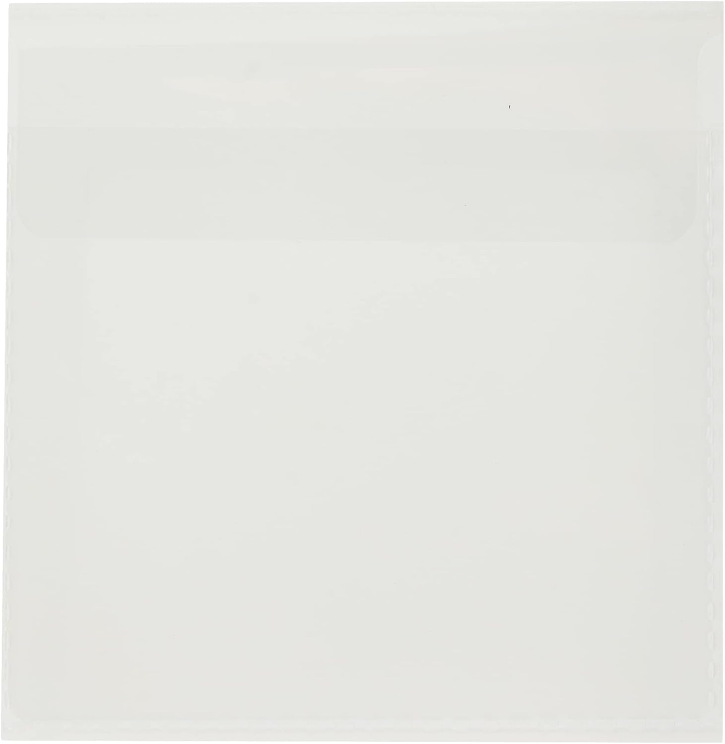 Durable Pocketfix Self Adhesive CD/DVD Pocket - Transparent, Pack of 100