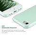 technext020 Mint Case for iPhone 7 / iPhone 8 / iPhone SE 2nd Generation, MATTE Shockproof Ultra Slim Fit Silicone TPU Soft Gel Rubber Cover Protective Back Bumper