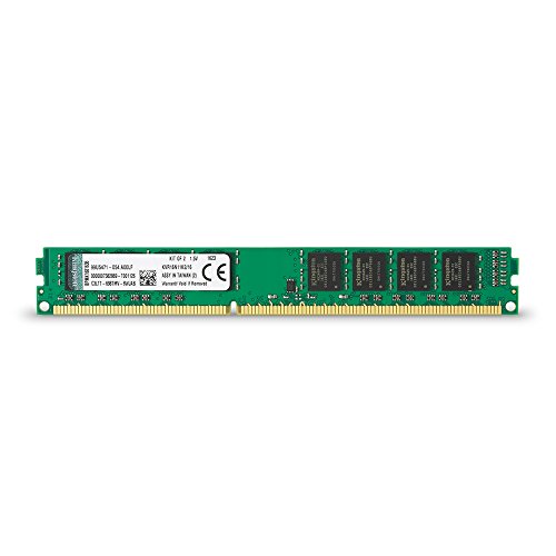 Kingston Technology 16GB Non-ECC CL11 DIMM 1600MHz DDR3 RAM (KVR16N11K2/16) - Kit of 2