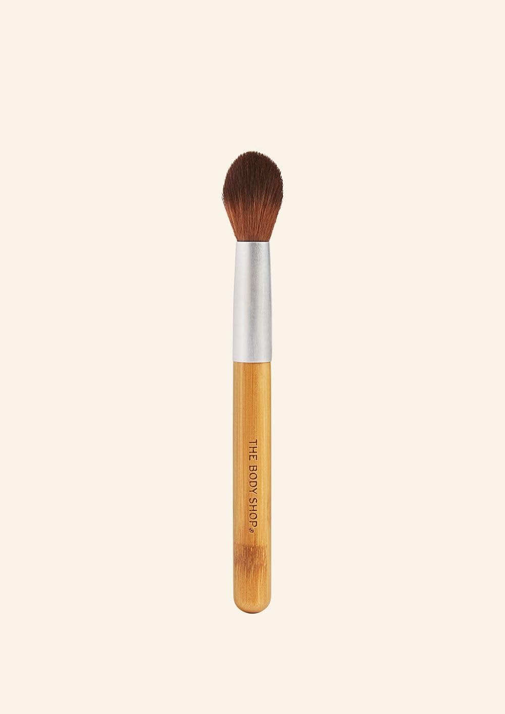 The Body Shop Pointed Highlighter Brush bamboo Nylon bristles