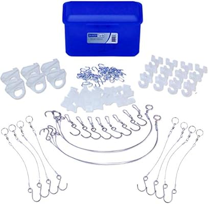 Sharp Tank Ceiling Hook Kit 110 Piece Assortment Includes