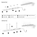 Lagute LEDGo Linkable LED Light System | Create Your Own DIY Custom Light Fixtures | Perfect for Office, Basement, Photo Studio, Closet, and More! | [ Y ] Tube 15W Daylight 5000K Cool White