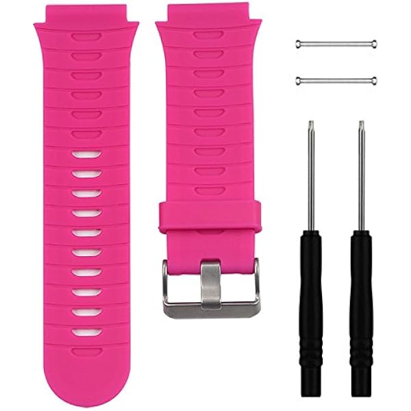 Meifox Silikon-Armband Ersatz Für Garmin Forerunner 920XT Uhr - Inkl. Schrauben & Werkzeug
