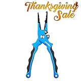 MadBite Aluminum Alloy Fishing Pliers with Carbide Cutters