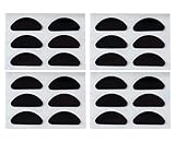 (12 Pair, Black) Gms Optical Adhesive Silicone Eyeglass Nose Pads