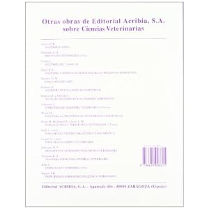 Manual de Anatomia y Embriologia de Los Animales Domesticos (Spanish Edition)