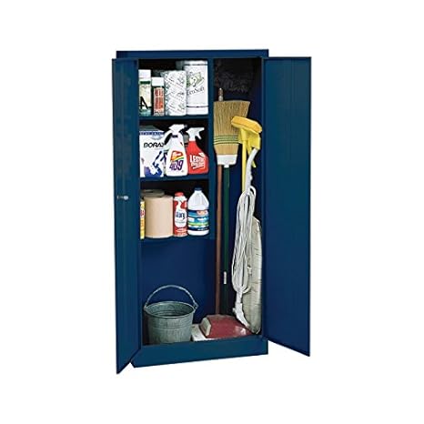 Amazon Com Sandusky Lee Vfc1301566 06 Janitorial Supply Cabinet