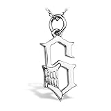 Eove Sterling Silver Anime Bleach NO.6 Espada Grimmjow Jaggerjack Arrancar Face Pendant Necklace+Pendant Size Height:0.79 inches/20mm Width:0.37 inches/9.5mm Chain Length:19.69 inches/500mm