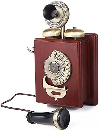 XIE European antique wall mounted fixed radio creative/vintage wood plane