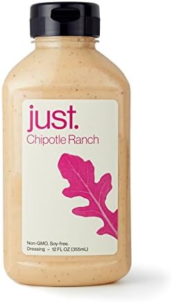 Just Chipotle Ranch, Non-GMO, 12oz (Single Pack)