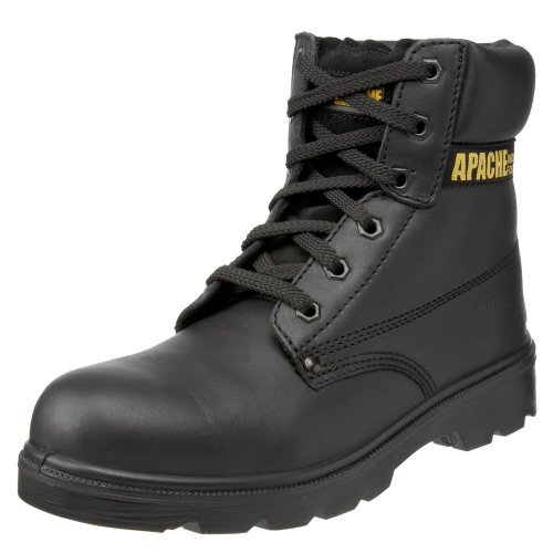 Sterling Safetywear Apache Men's AP300 Safety Boots Black 12 UK Amazon.co.uk Business